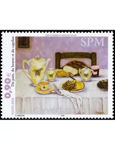 n° 821 -  Timbre Saint-Pierre et Miquelon Poste 2