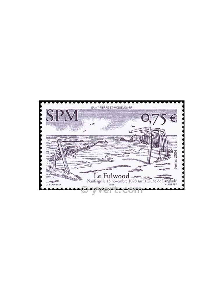 n° 822 -  Timbre Saint-Pierre et Miquelon Poste