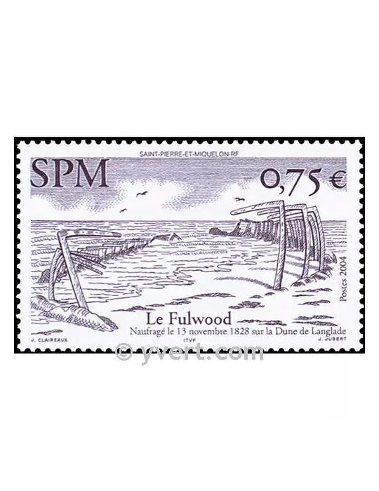 n° 822 -  Timbre Saint-Pierre et Miquelon Poste