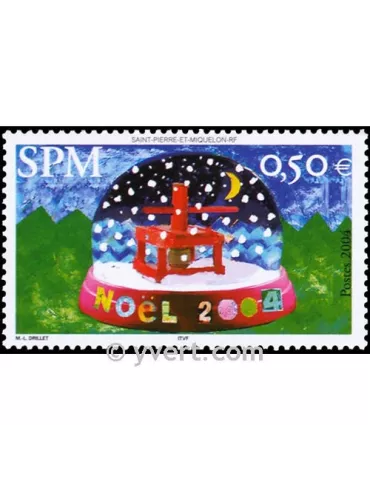 n° 828 -  Timbre Saint-Pierre et Miquelon Poste 2