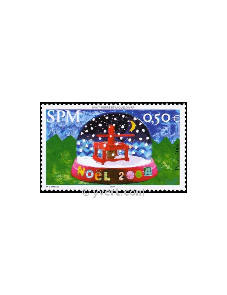 n° 828 -  Timbre Saint-Pierre et Miquelon Poste