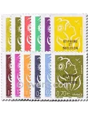 n° 829/839 -  Timbre Saint-Pierre et Miquelon Poste