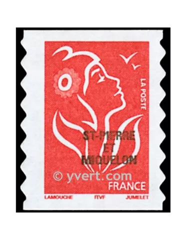 n° 842 -  Timbre Saint-Pierre et Miquelon Poste 2