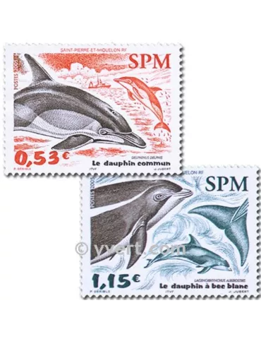 n° 843/844 -  Timbre Saint-Pierre et Miquelon Poste 2