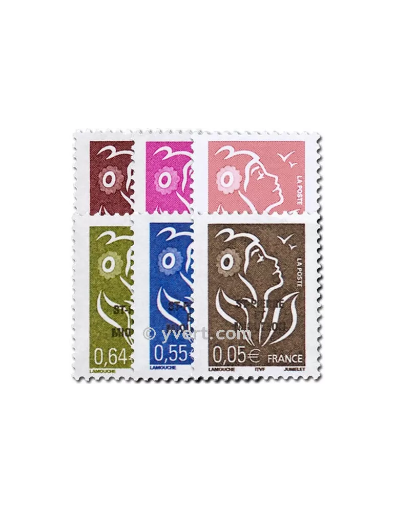 n° 845/850 -  Timbre Saint-Pierre et Miquelon Poste