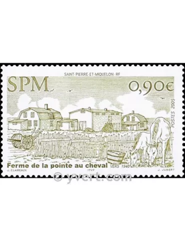 n° 851 -  Timbre Saint-Pierre et Miquelon Poste 2