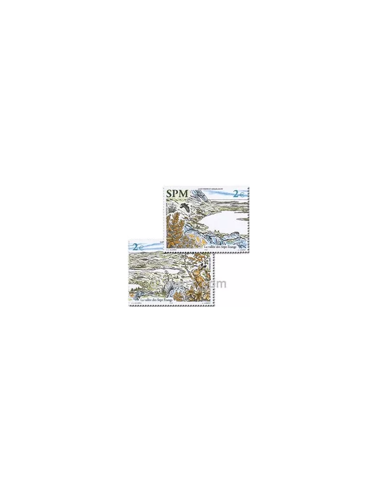 n° 853/854 -  Timbre Saint-Pierre et Miquelon Poste