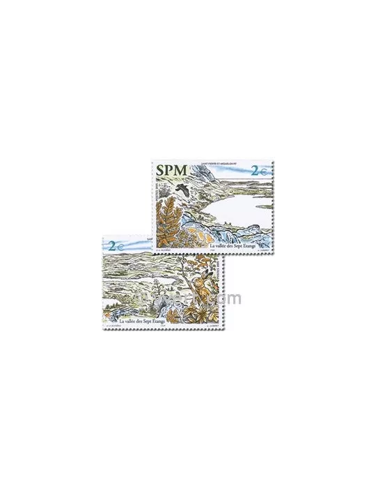 n° 853/854 -  Timbre Saint-Pierre et Miquelon Poste
