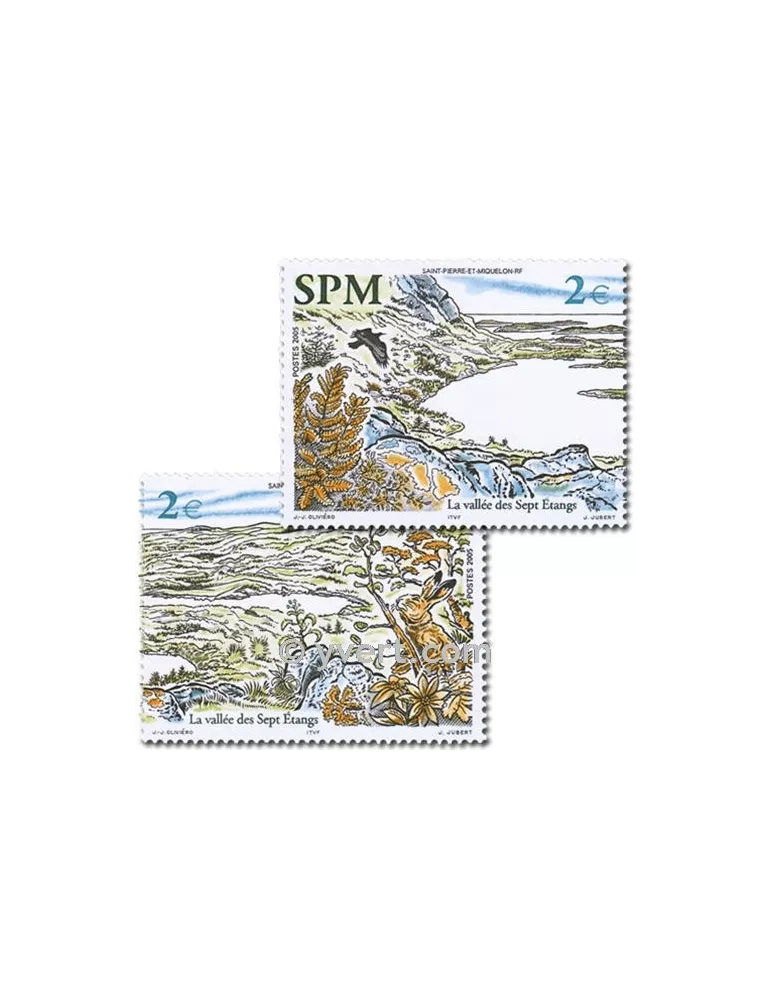 n° 853/854 -  Timbre Saint-Pierre et Miquelon Poste