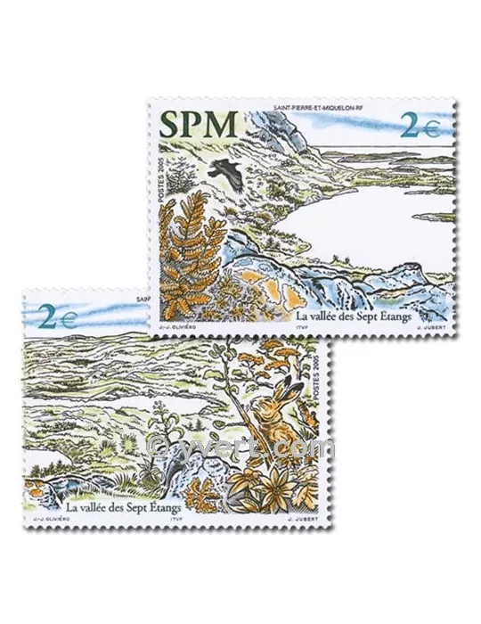 n° 853/854 -  Timbre Saint-Pierre et Miquelon Poste