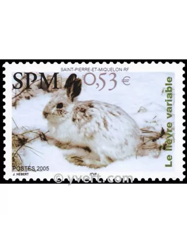 n° 855 -  Timbre Saint-Pierre et Miquelon Poste 2