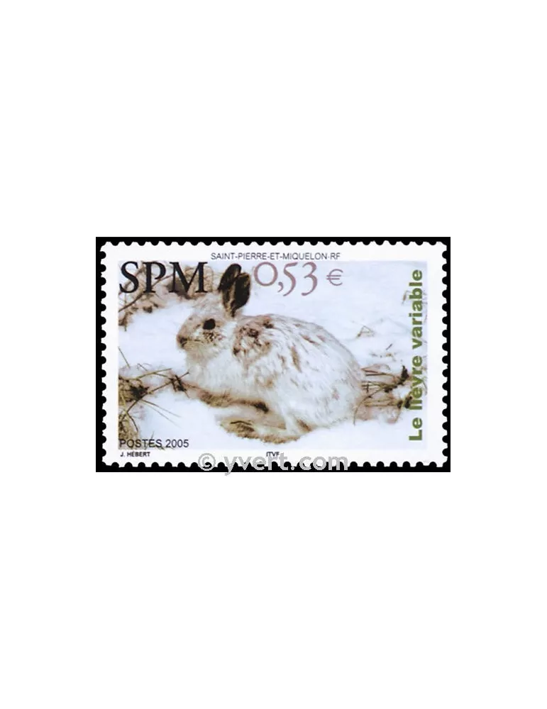 n° 855 -  Timbre Saint-Pierre et Miquelon Poste