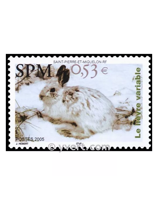 n° 855 -  Timbre Saint-Pierre et Miquelon Poste