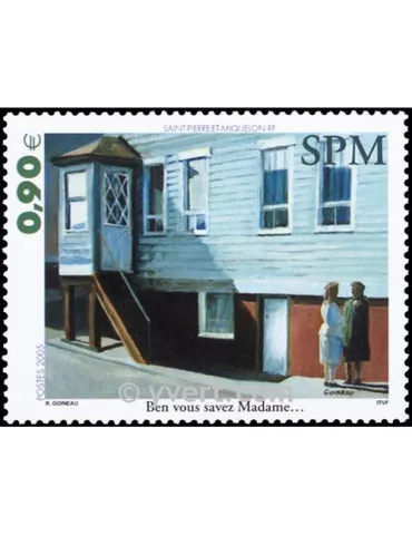 n° 856 -  Timbre Saint-Pierre et Miquelon Poste 2