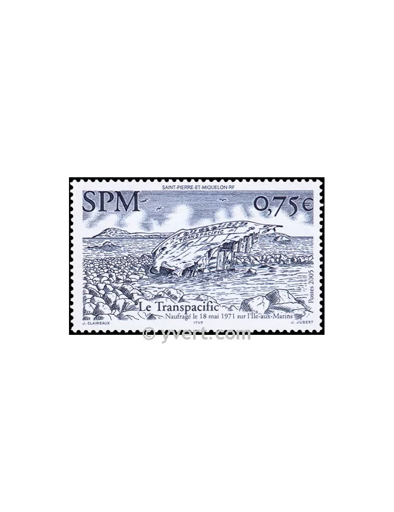 n° 857 -  Timbre Saint-Pierre et Miquelon Poste