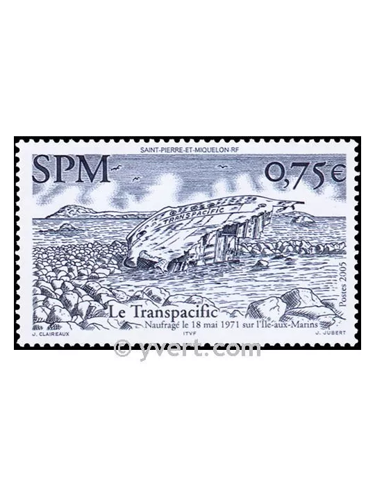 n° 857 -  Timbre Saint-Pierre et Miquelon Poste