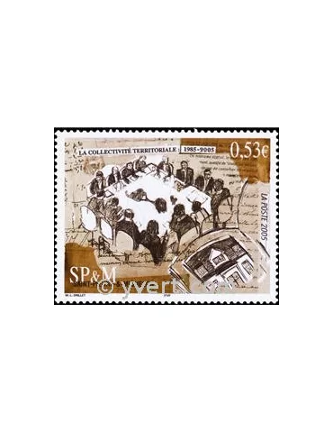 n° 858 -  Timbre Saint-Pierre et Miquelon Poste