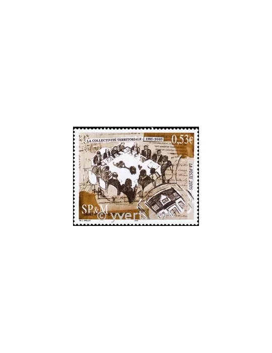 n° 858 -  Timbre Saint-Pierre et Miquelon Poste