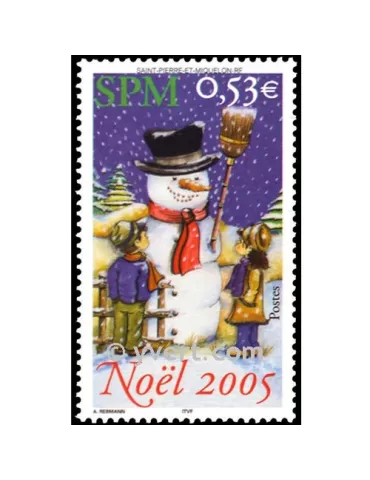 n° 859 -  Timbre Saint-Pierre et Miquelon Poste 2