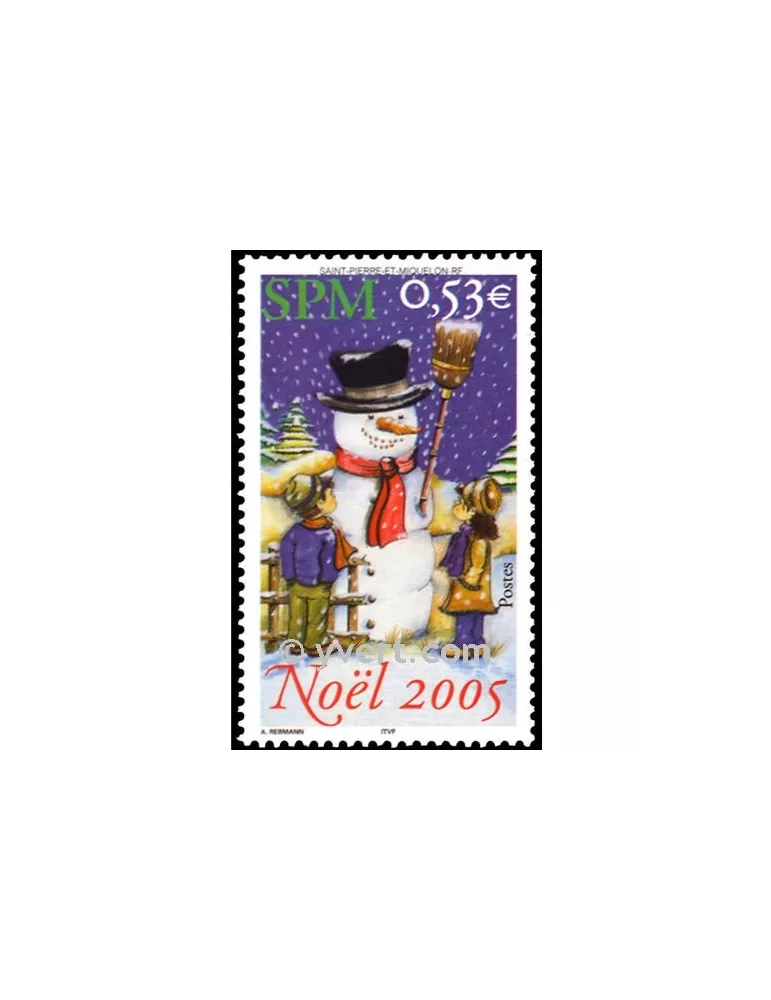 n° 859 -  Timbre Saint-Pierre et Miquelon Poste