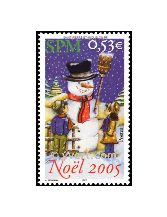 n° 859 -  Timbre Saint-Pierre et Miquelon Poste