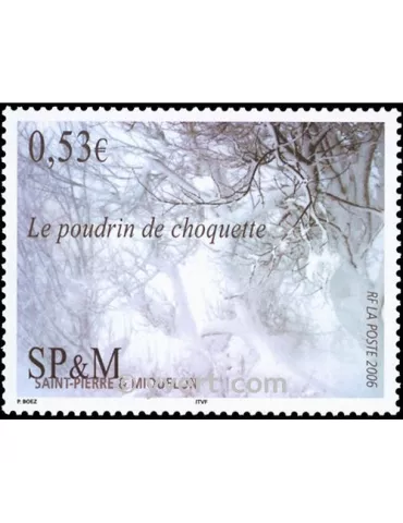 n° 860 -  Timbre Saint-Pierre et Miquelon Poste 2