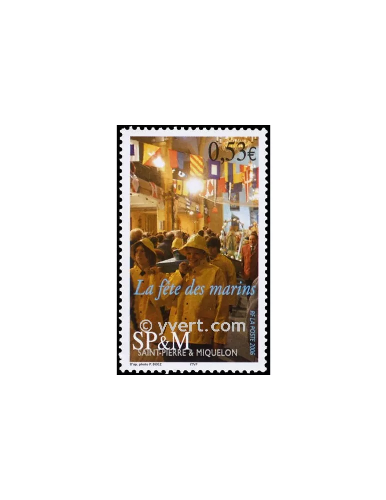 n° 861 -  Timbre Saint-Pierre et Miquelon Poste
