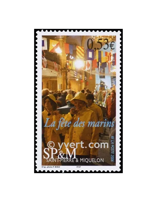 n° 861 -  Timbre Saint-Pierre et Miquelon Poste