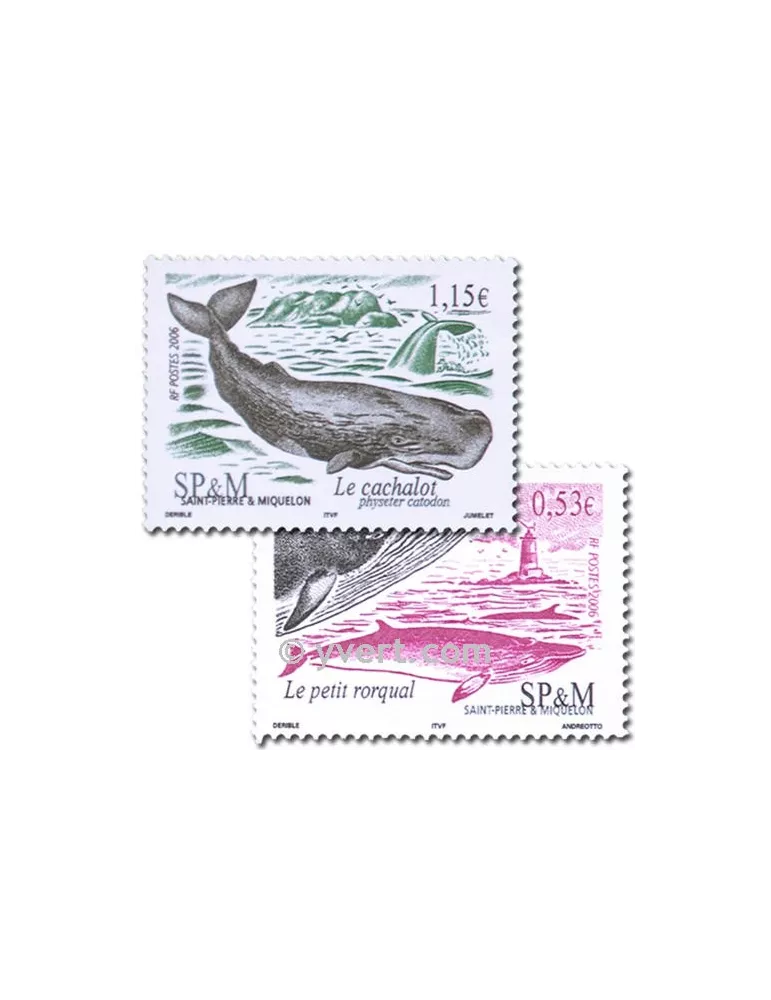 n° 863/864 -  Timbre Saint-Pierre et Miquelon Poste