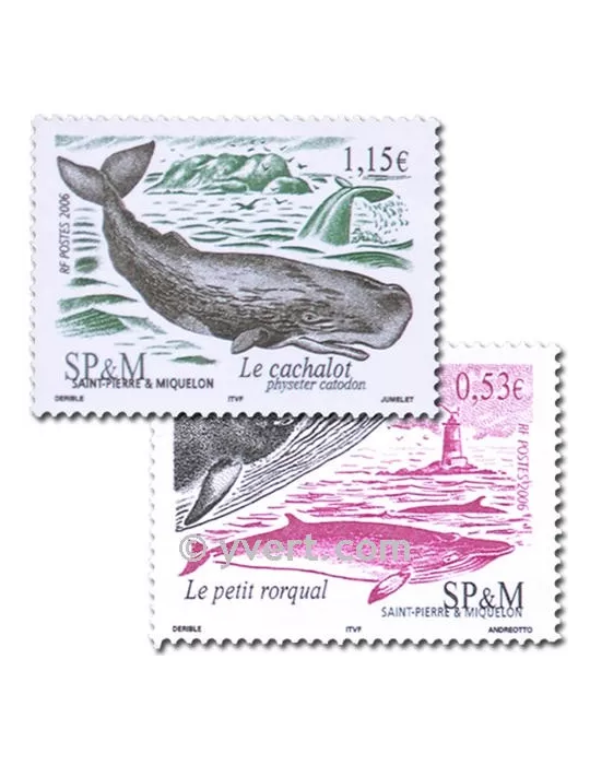 n° 863/864 -  Timbre Saint-Pierre et Miquelon Poste