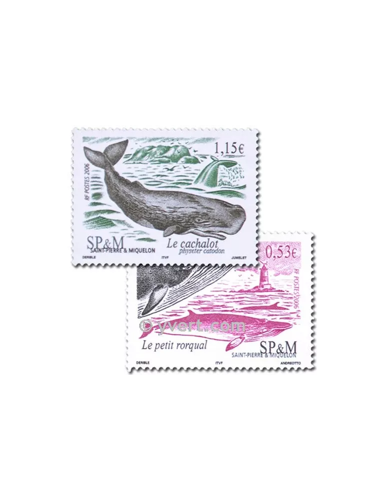 n° 863/864 -  Timbre Saint-Pierre et Miquelon Poste