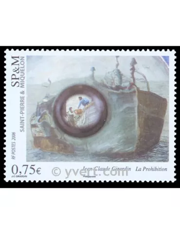 n° 867 -  Timbre Saint-Pierre et Miquelon Poste 2