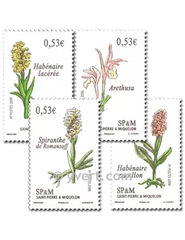 n° 871/874 -  Timbre Saint-Pierre et Miquelon Poste 2