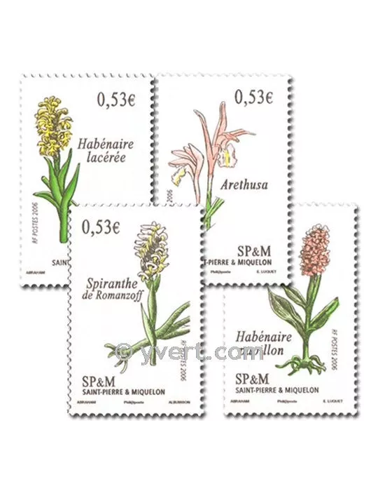 n° 871/874 -  Timbre Saint-Pierre et Miquelon Poste