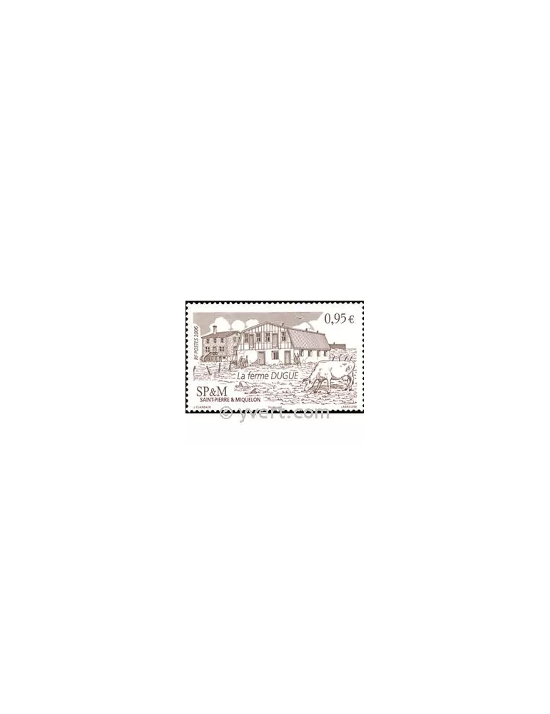 n° 875 -  Timbre Saint-Pierre et Miquelon Poste
