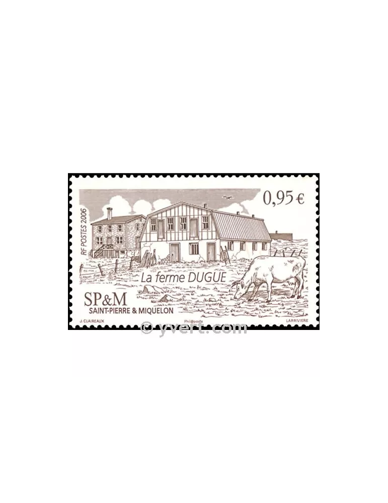 n° 875 -  Timbre Saint-Pierre et Miquelon Poste