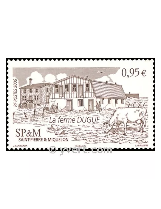 n° 875 -  Timbre Saint-Pierre et Miquelon Poste