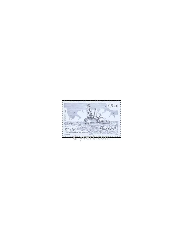 n° 876 -  Timbre Saint-Pierre et Miquelon Poste