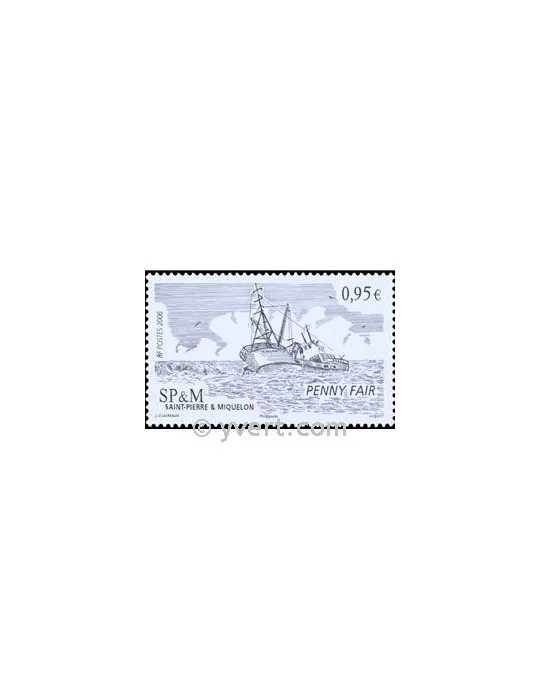 n° 876 -  Timbre Saint-Pierre et Miquelon Poste