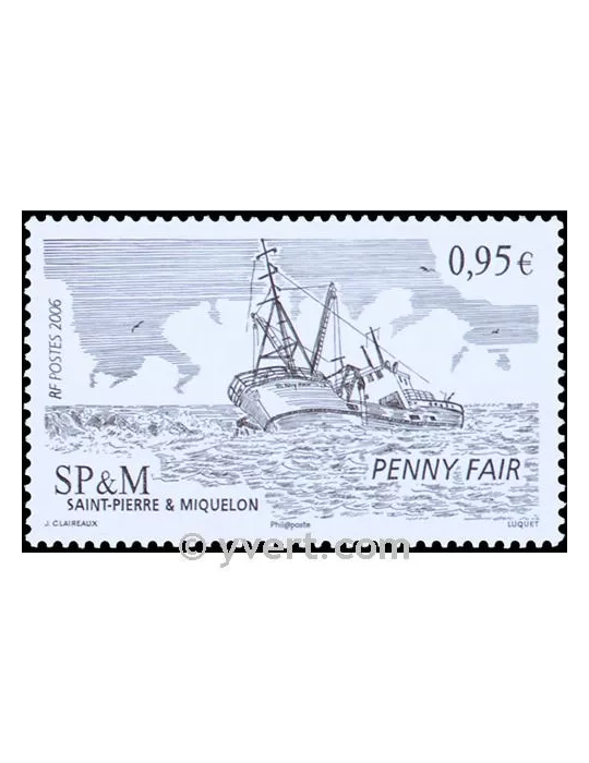 n° 876 -  Timbre Saint-Pierre et Miquelon Poste