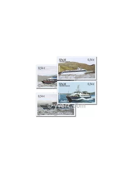 n° 877/880 (BF 11) -  Timbre Saint-Pierre et Miquelon Poste