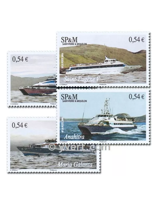 n° 877/880 (BF 11) -  Timbre Saint-Pierre et Miquelon Poste
