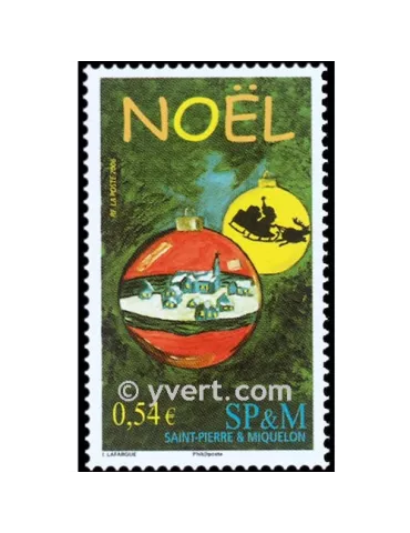 n° 881 -  Timbre Saint-Pierre et Miquelon Poste 2