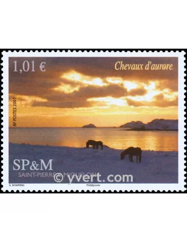 n° 883 -  Timbre Saint-Pierre et Miquelon Poste 2