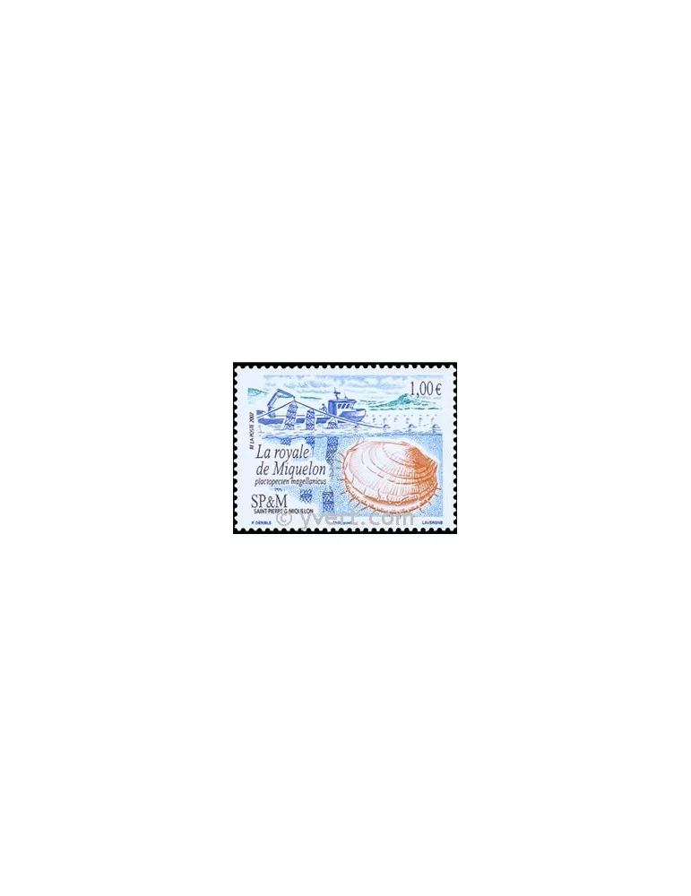 n° 884 -  Timbre Saint-Pierre et Miquelon Poste