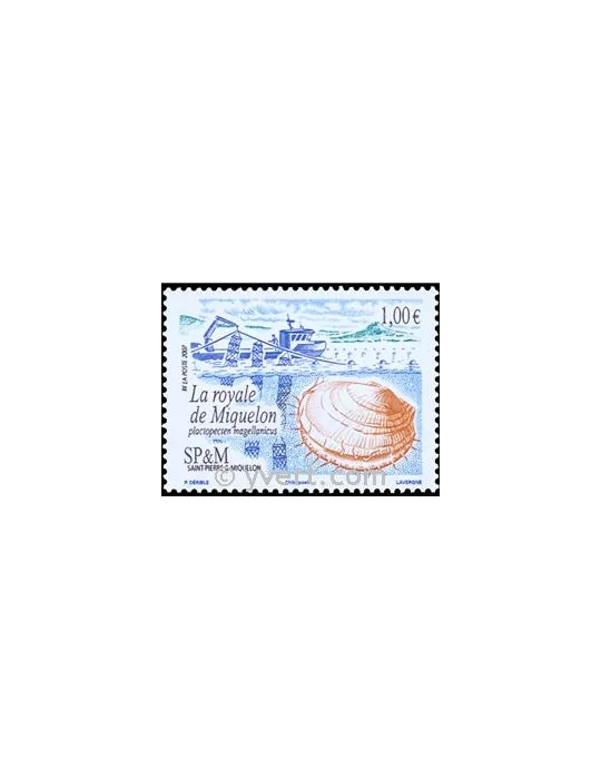 n° 884 -  Timbre Saint-Pierre et Miquelon Poste