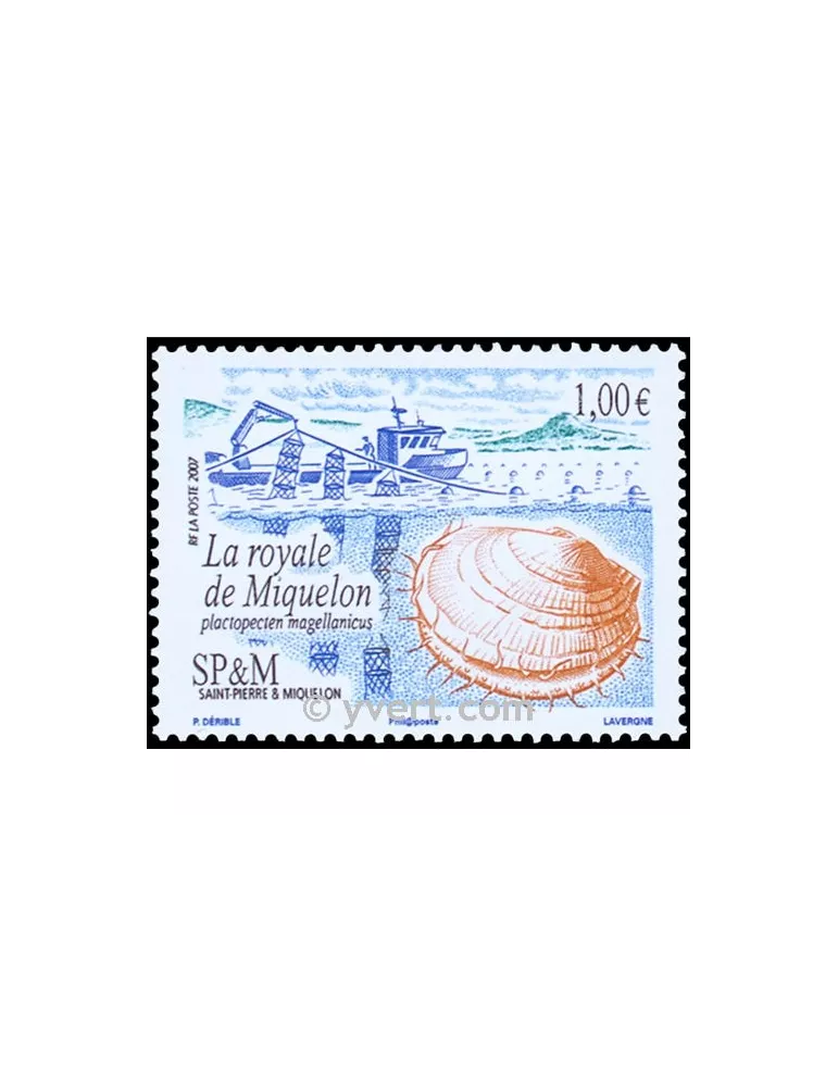 n° 884 -  Timbre Saint-Pierre et Miquelon Poste