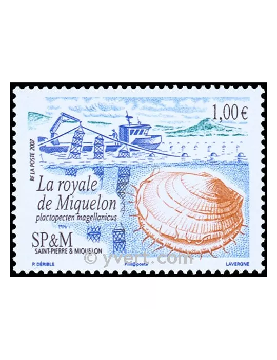 n° 884 -  Timbre Saint-Pierre et Miquelon Poste
