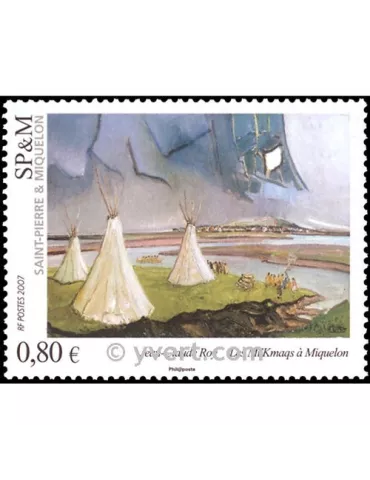 n° 892 -  Timbre Saint-Pierre et Miquelon Poste 2
