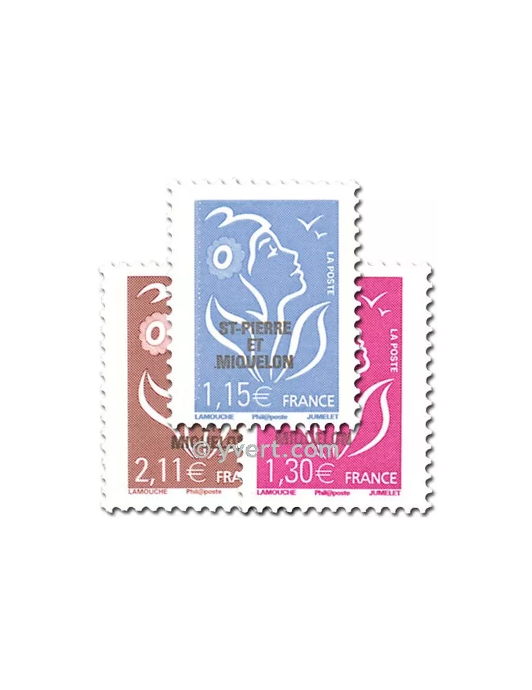 n° 894/896 -  Timbre Saint-Pierre et Miquelon Poste